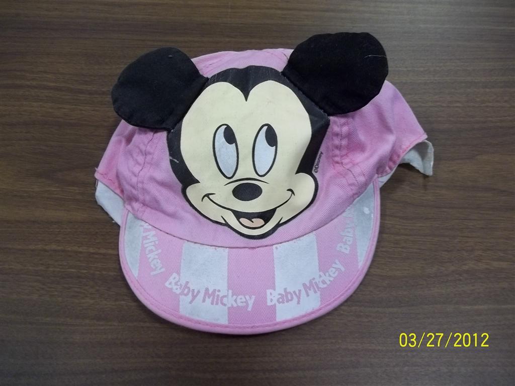 mickey hat - after